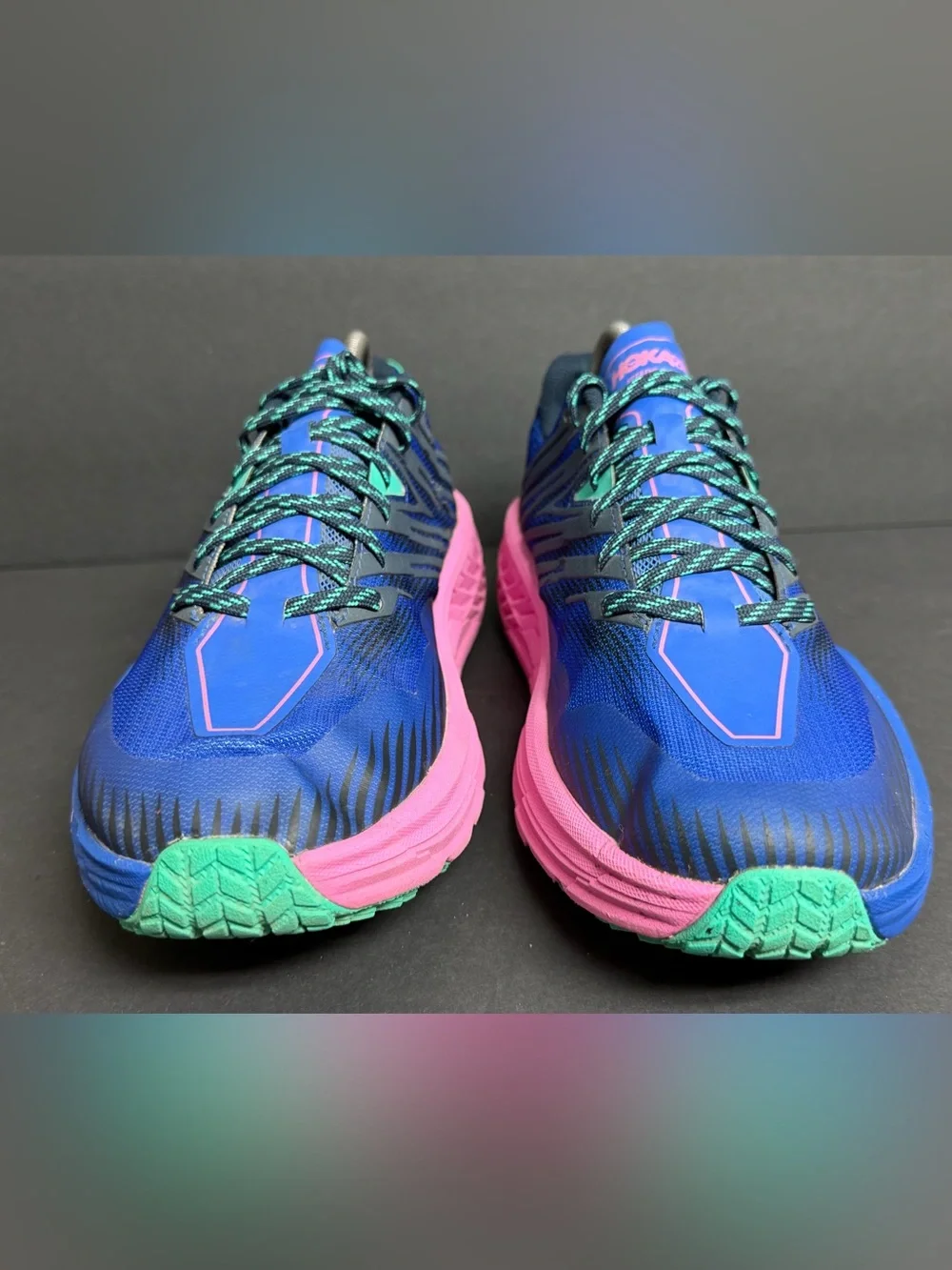 Hoka One One  Speedgoat 4 Vibram Women's Trail Running Sneaker Shoes Size 10.5